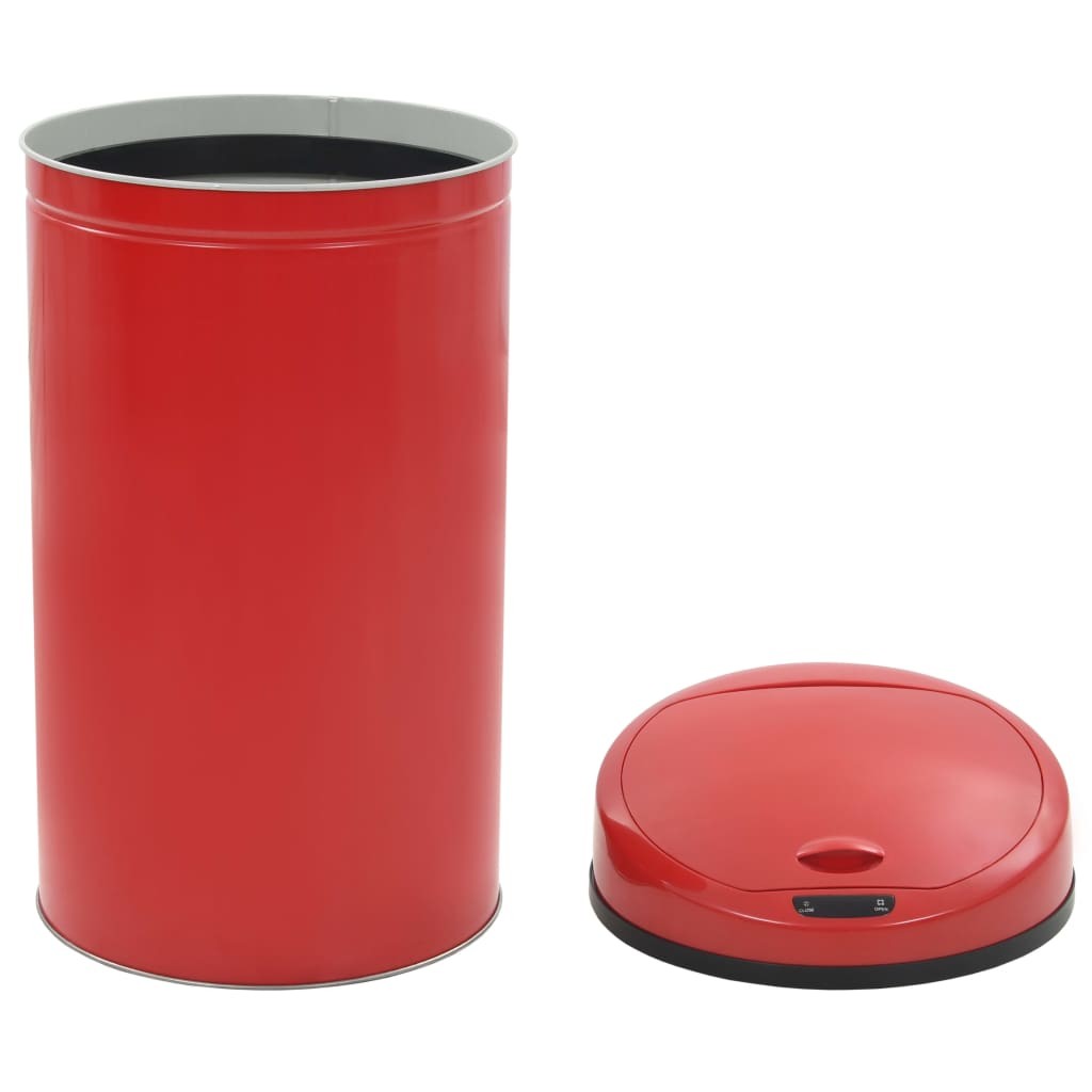 Sensor Dustbin 42 L Red